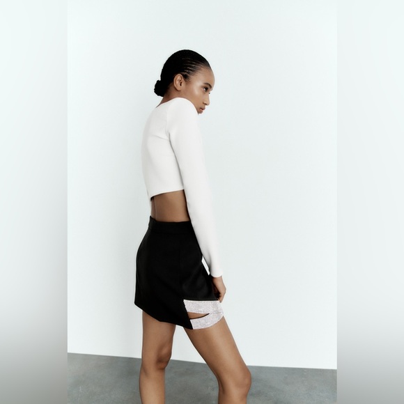 Zara sparkly crop top - Picture 2 of 3